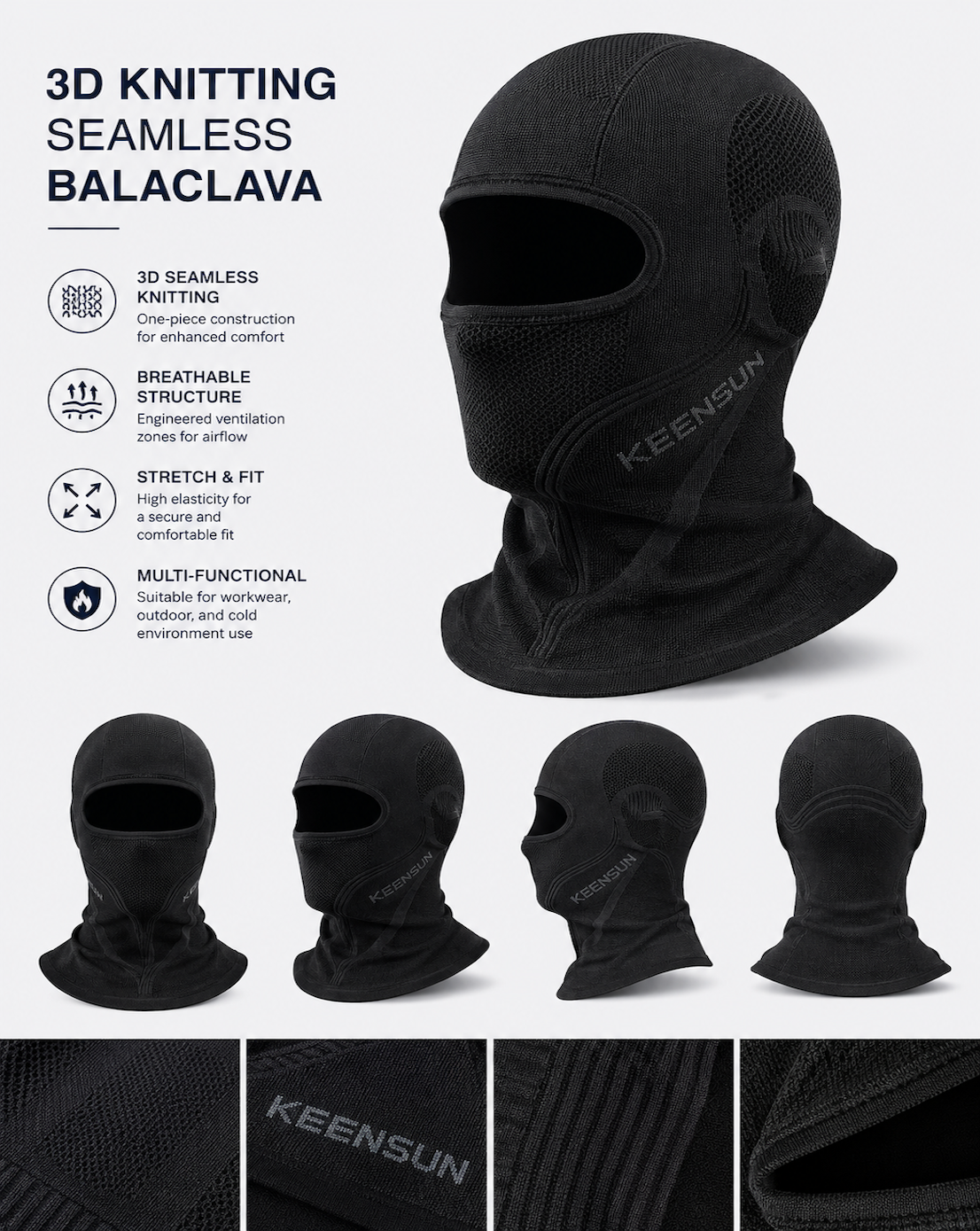 FRB9001-seamless balaclava
